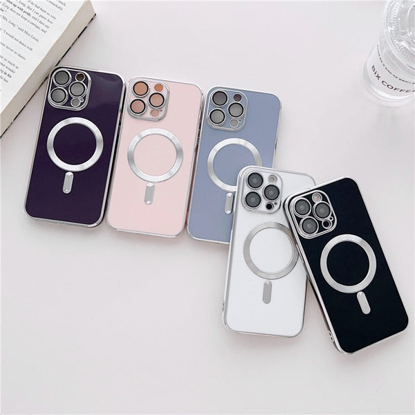 Silver Plated MagSafe Ring iPhone Case-Exoticase-Exoticase