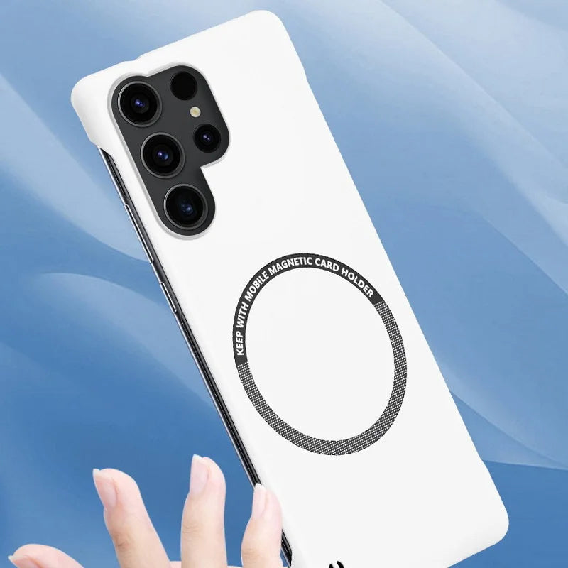 Slim Frameless Magnetic Ring Samsung Case-Exoticase-
