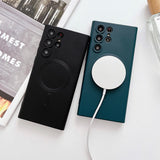 Soft Matte Silicone MagSafe compatible Samsung Case-Exoticase-