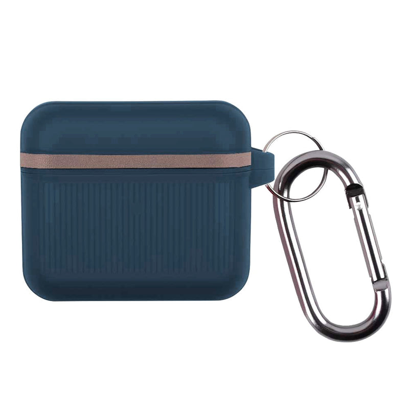 Soft Silicone Multi-Designed Apple AirPods Case With Carabiner Clip-Exoticase-For AirPods 3-A5-