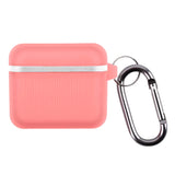 Soft Silicone Multi-Designed Apple AirPods Case With Carabiner Clip-Exoticase-For AirPods 3-A6-