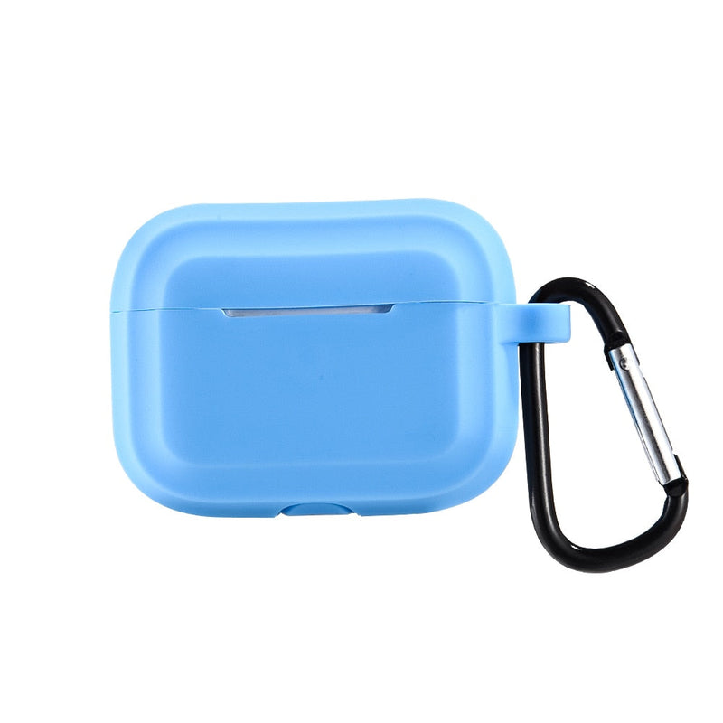 Soft Silicone Multi-Designed Apple AirPods Case With Carabiner Clip-Exoticase-For AirPods 3-B5-