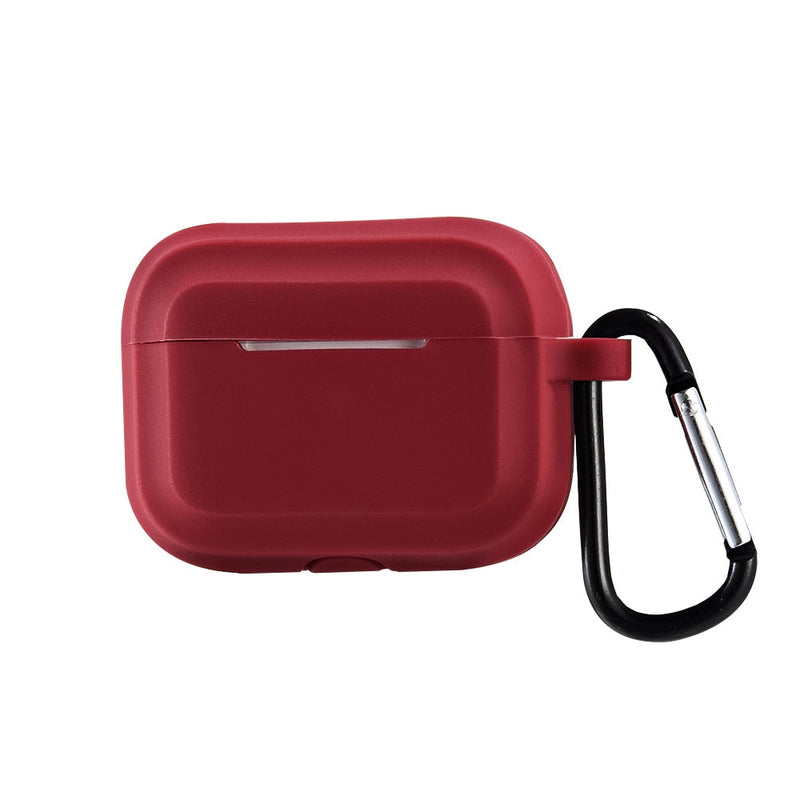 Soft Silicone Multi-Designed Apple AirPods Case With Carabiner Clip-Exoticase-For AirPods 3-B6-