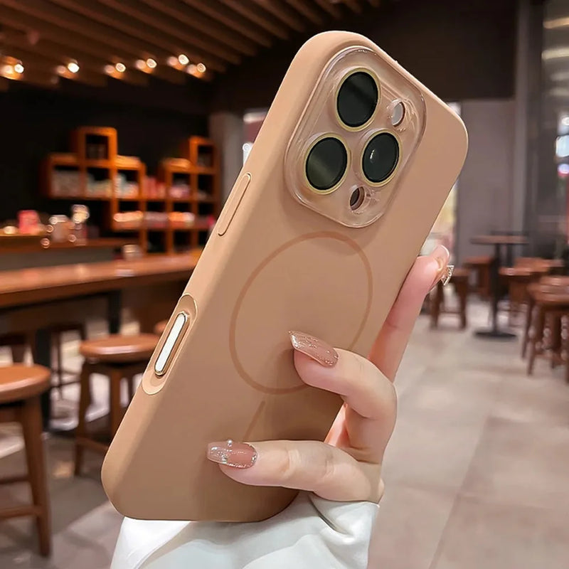 Soft-Touch MagSafe iPhone Case with Glass Camera Shield-Exoticase-Exoticase