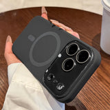 Soft-Touch MagSafe iPhone Case with Glass Camera Shield-Exoticase-Black-iPhone 17 Pro Max-Exoticase
