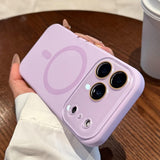 Soft-Touch MagSafe iPhone Case with Glass Camera Shield-Exoticase-Purple-iPhone 17 Pro Max-Exoticase