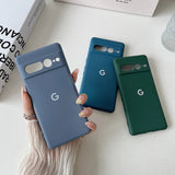 Soft Touch Silky Silicone Google Pixel Case-Exoticase-Exoticase