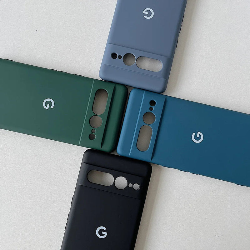 Soft Touch Silky Silicone Google Pixel Case-Exoticase-Exoticase