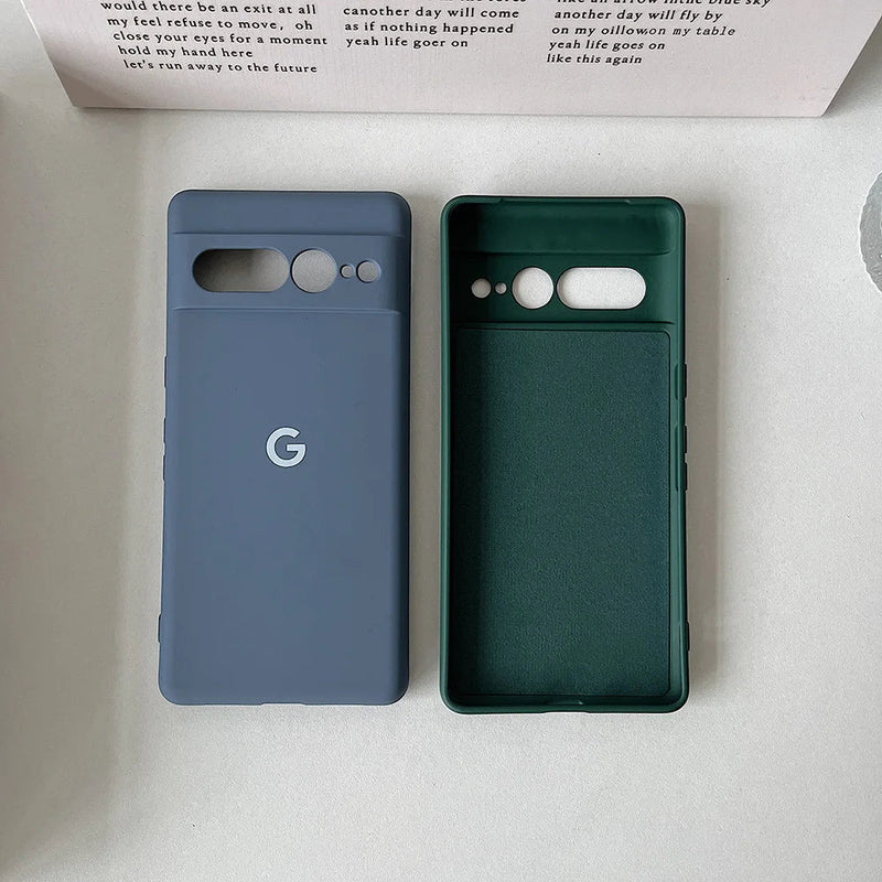 Soft Touch Silky Silicone Google Pixel Case-Exoticase-Exoticase