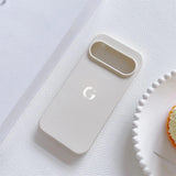 SoftFeel Silicone Google Pixel Case-Exoticase-For Pixel 10 Pro XL-Antique White-Exoticase
