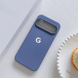 SoftFeel Silicone Google Pixel Case-Exoticase-For Pixel 10 Pro XL-Blue-Exoticase