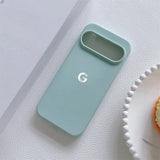 SoftFeel Silicone Google Pixel Case-Exoticase-For Pixel 10 Pro XL-Mint Green-Exoticase