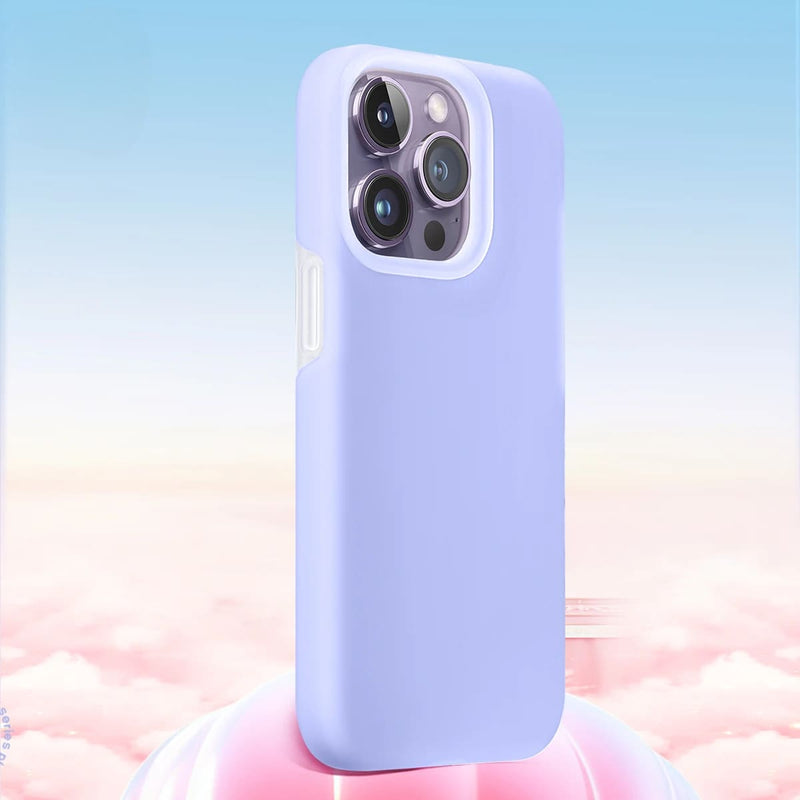 SoftGel Candy Silicone iPhone Case-Exoticase-For iPhone 15 Pro Max-Purple-