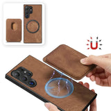 SoftGrip Snap-on Wallet PU Leather Samsung Case-Exoticase-Exoticase