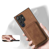SoftGrip Snap-on Wallet PU Leather Samsung Case-Exoticase-Exoticase