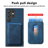 SoftGrip Snap-on Wallet PU Leather Samsung Case-Exoticase-Exoticase