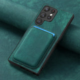 SoftGrip Snap-on Wallet PU Leather Samsung Case-Exoticase-Exoticase