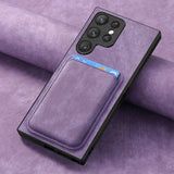 SoftGrip Snap-on Wallet PU Leather Samsung Case-Exoticase-Exoticase