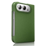 SoftTouch Woven MagSafe iPhone Duo Case-Exoticase-Green-iPhone Duo-Exoticase