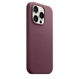 SoftTouch Woven Magsafe iPhone Case-Exoticase-For iPhone 15 Pro Max-Mulberry-