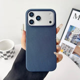SoftTouch Woven Magsafe iPhone Case-Exoticase-iPhone 17 Pro Max-Blue-Exoticase