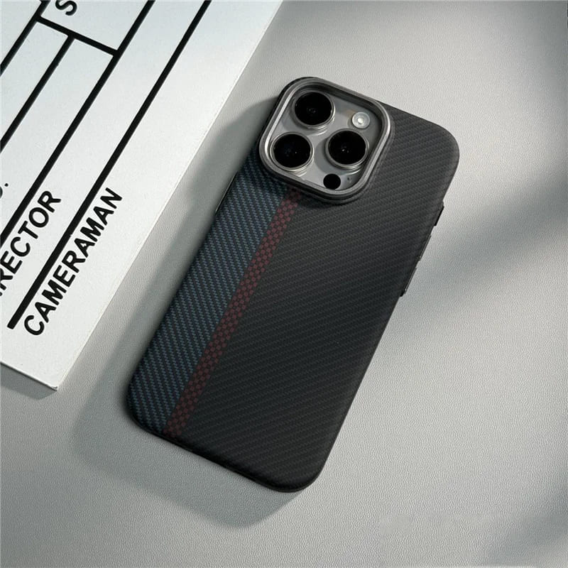 Sophistico Geometric Carbon Pattern iPhone Case-Exoticase-For iPhone 15 Pro Max-B-Exoticase