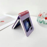 Spiral Notebook Style Samsung Galaxy Z Flip Case-Exoticase-Exoticase
