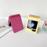 Spiral Notebook Style Samsung Galaxy Z Flip Case-Exoticase-Exoticase