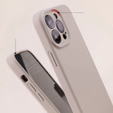 Square Liquid Premium Soft Silicone iPhone Case-Exoticase-Exoticase