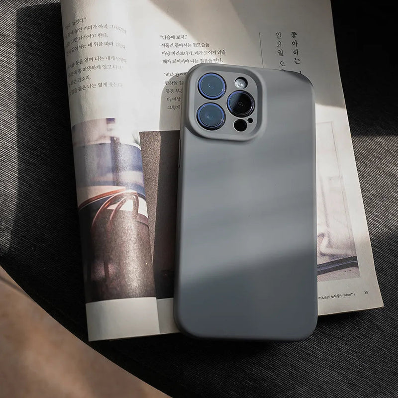 Square Liquid Premium Soft Silicone iPhone Case-Exoticase-Exoticase