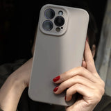Square Liquid Premium Soft Silicone iPhone Case-Exoticase-Exoticase