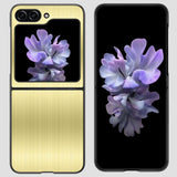 Stainless Steel Pattern Samsung Z Flip Case-Exoticase-
