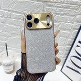 Starry Glitter Plated Camera Protect iPhone Case-Glitter iPhone Case-Exoticase-Exoticase