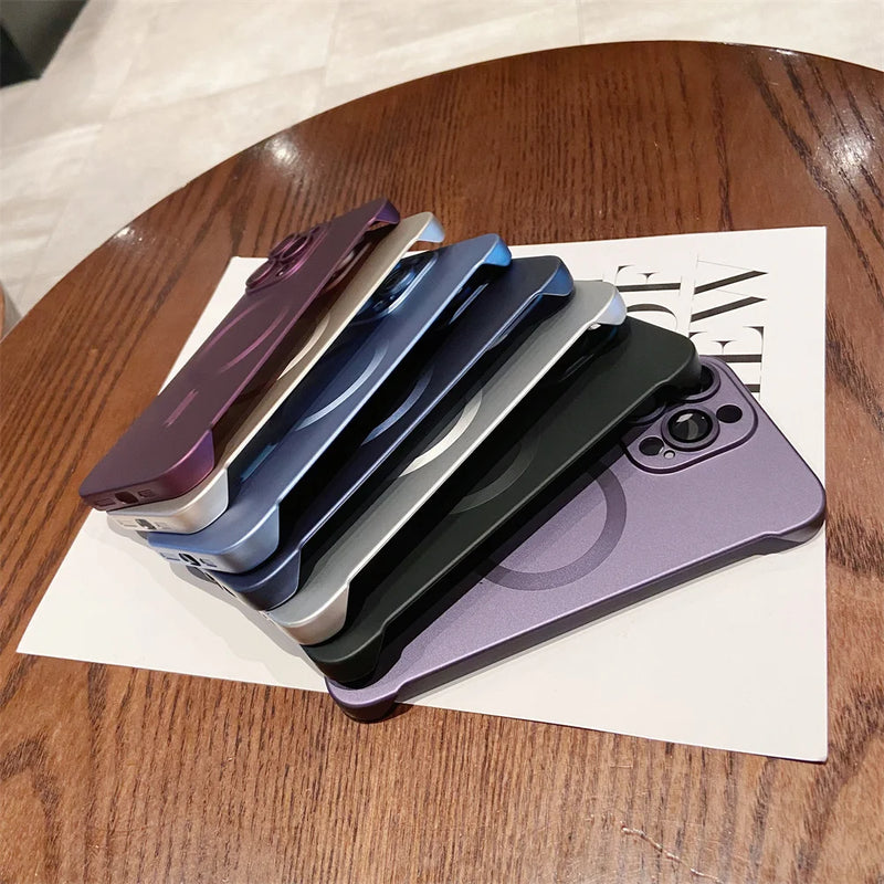 Steel Satin Edgeless Apple iPhone Case-Exoticase-Exoticase