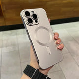 Steel Satin Edgeless Apple iPhone Case-Exoticase-for iPhone 16 Pro Max-Light Gold-Exoticase