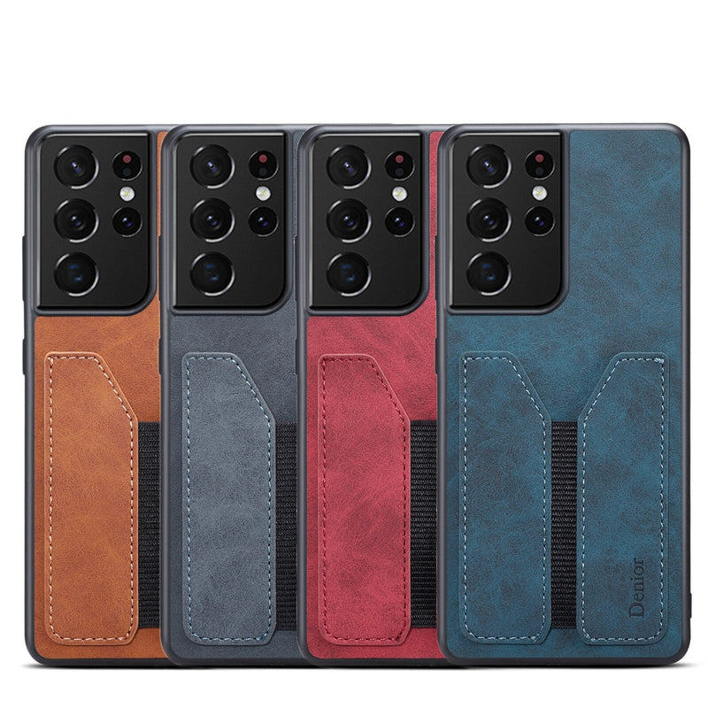 Stretchable Card Pocket Wallet Samsung Case-Exoticase-
