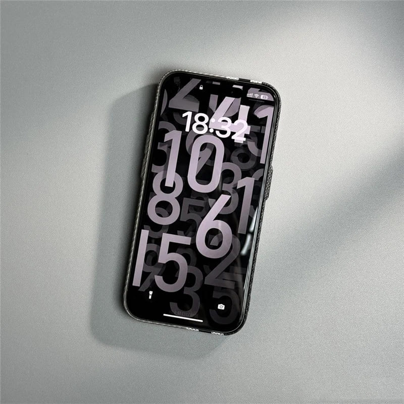 Striped Carbon Fiber Pattern iPhone Case-Exoticase-Exoticase