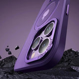 Strong Magnetic Rotatable Metal Bracket iPhone Case-Exoticase-