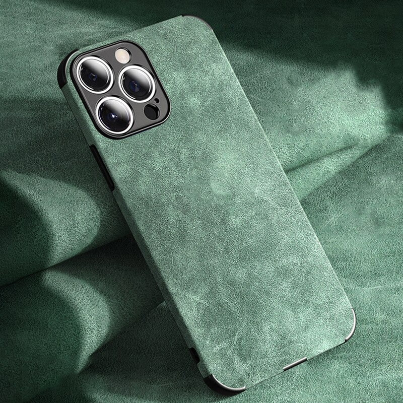 Suede Leather Apple iPhone Case – Exoticase