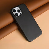 Susterra Premium Bio Leather iPhone Case-Exoticase-Black-For iPhone 16 Pro Max-Exoticase