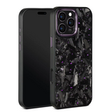 Thick Carbon Flakes Contrast Color iPhone Case-Exoticase-For iPhone 16 Pro Max-Purple-Exoticase