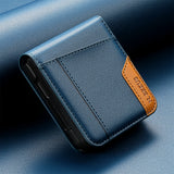 Thin PU Leather 3 Card Slot Samsung Flip Case-Exoticase-Blue-For Galaxy Z Flip 7 FE-Exoticase