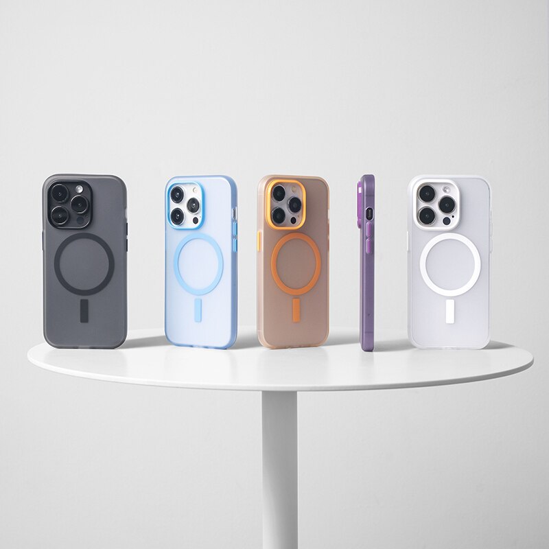 Translucent Matte MagSafe iPhone Case-Exoticase-