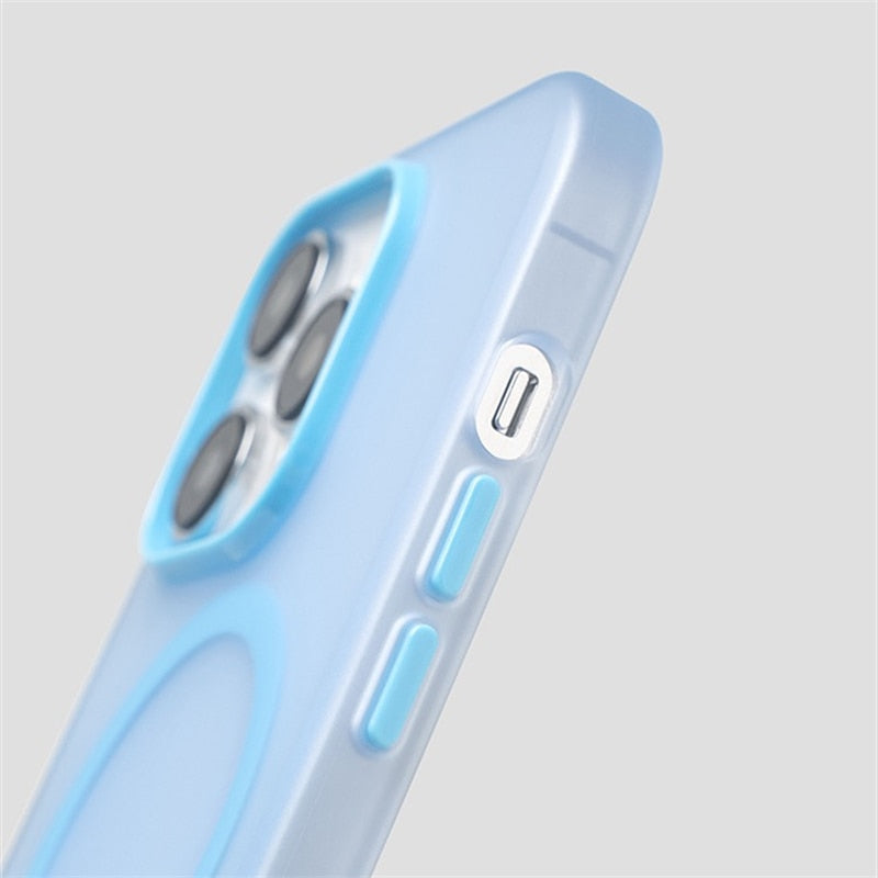 Translucent Matte MagSafe iPhone Case-Exoticase-
