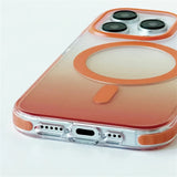 Transparent Gradient Magnetic Magsafe iPhone Case-Exoticase-Exoticase