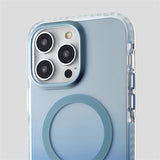 Transparent Gradient Magnetic Magsafe iPhone Case-Exoticase-