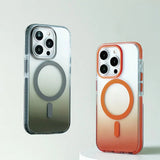 Transparent Gradient Magnetic Magsafe iPhone Case-Exoticase-Exoticase