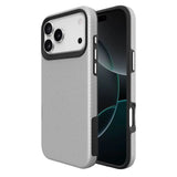 Triangle Grid Heavy Duty iPhone Case-Exoticase-Silver-iPhone 17 Pro Max-Exoticase