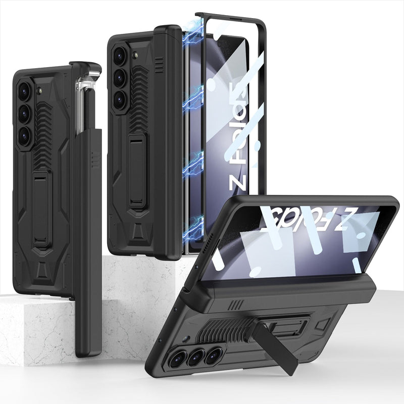 Ultimatia Complete Protection Samsung Galaxy Z Fold 5 Case-Exoticase-Black-for Galaxy Z Fold 5-