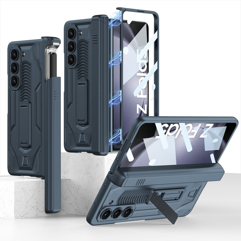 Ultimatia Complete Protection Samsung Galaxy Z Fold 5 Case-Exoticase-Dark Blue Green-for Galaxy Z Fold 5-Exoticase